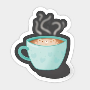 Bear-uccino Sticker